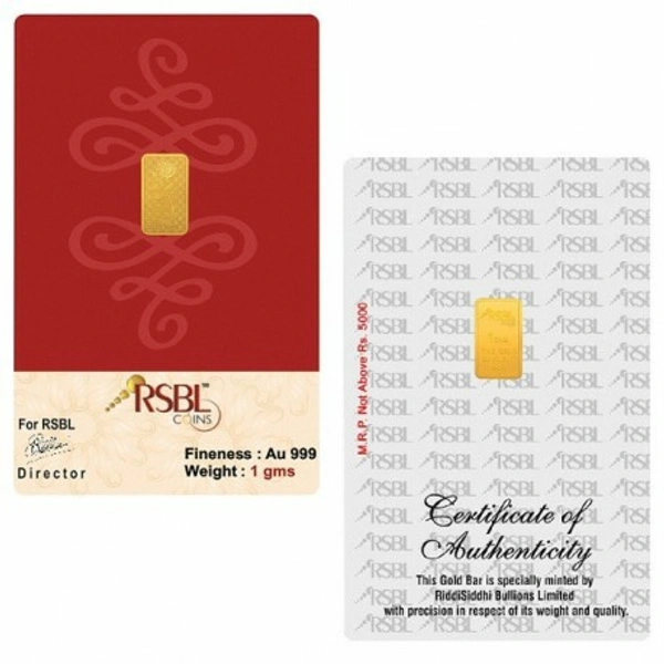 999 Pure Gold Coins/Bar  - 0.5gms
