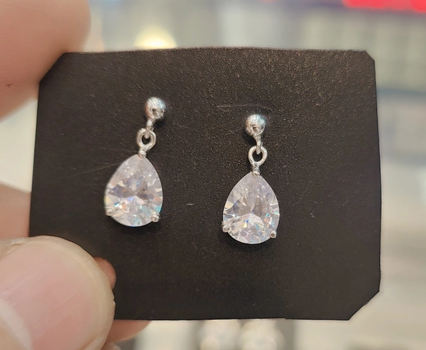 Silver earrings 