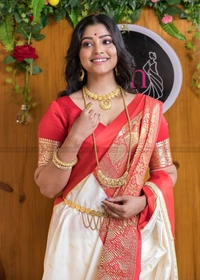Azorte Fashion Azorte Banarasi Soft Silk Saree with Zari Work & Jacquard Weave – Traditional Elegance