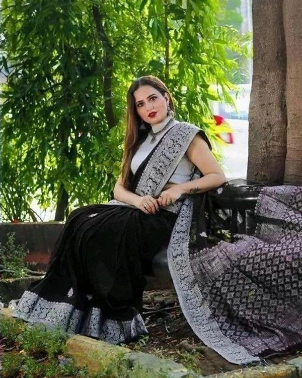 Azorte Fashion Buy Soft Lichi Silk Saree – Rich Pallu & Jacquard Work | Premium Quality - Color 4