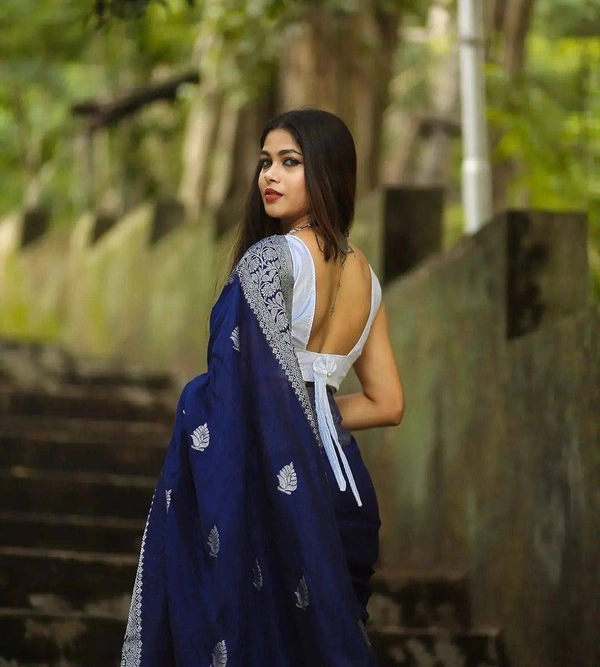 Azorte Fashion Buy Soft Lichi Silk Saree – Rich Pallu & Jacquard Work | Premium Quality - Color 2