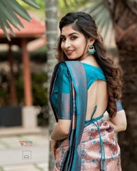 Azorte Fashion Banarasi Soft Lichi Silk Saree – Rich Pallu & Jacquard Work | Premium Quality