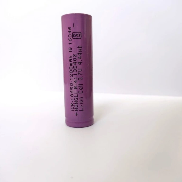Original Hongli 1200mAh 18650 Battery Li-ion Rechargeable Laptop Battery 3.7V (Buy 3 Get Free 1 Switch Button) - Electric Violet