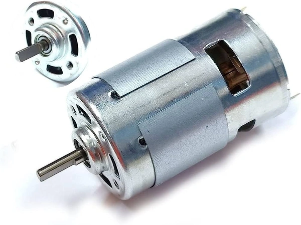 12V 775 DC Motor Original D Shaped (Buy 5 & Get one 2000mAh Battery Free)