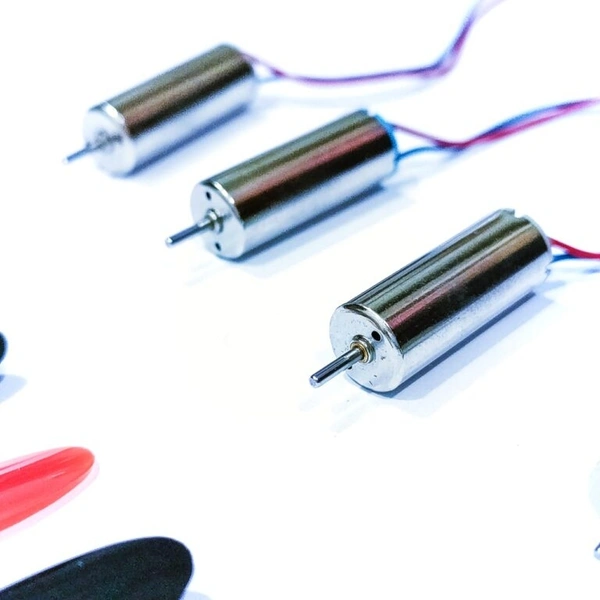 4 Set Original Mini Drone Motor with Original Propeller (4 LED Free) - Red