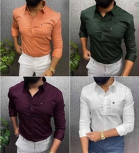 Tommy Regular Fit Shirt 4 Combo  - 2, XL