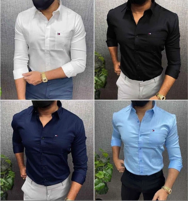Tommy Regular Fit Shirt 4 Combo  - 2, XL