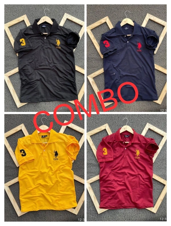U S POLO T SHIRTS  - 2, L