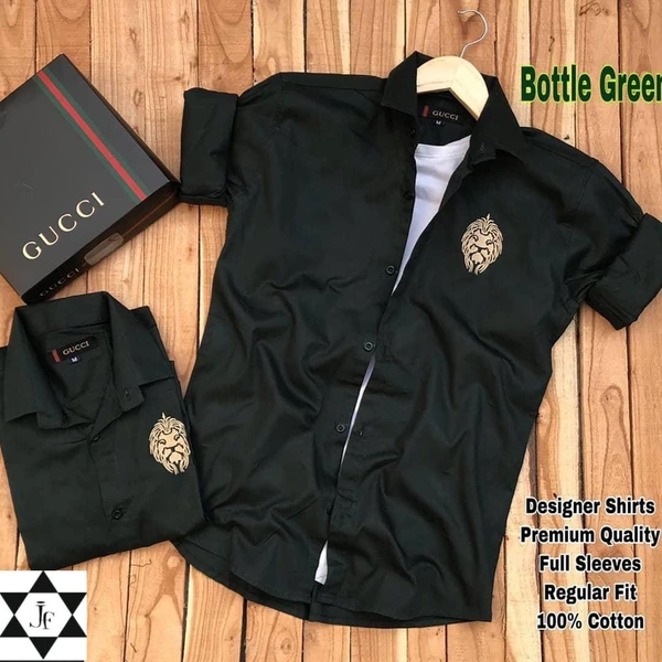 GUCCI SHIRTS  - Maroon, M