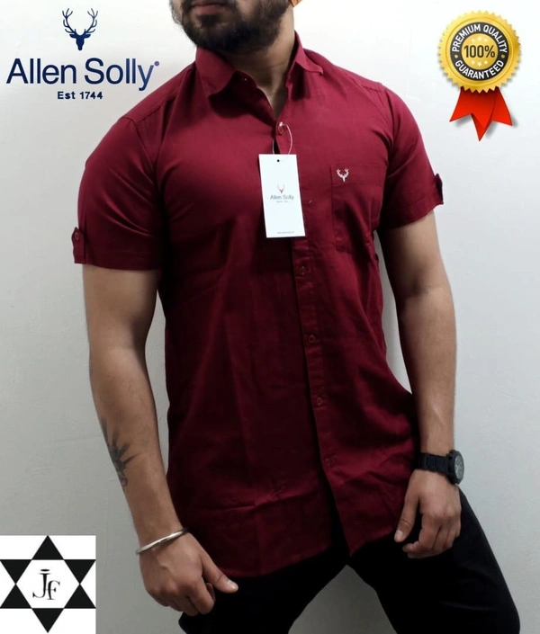 ALLEN SOLLY HALF SLEEVE  - Granny Smith Apple, M