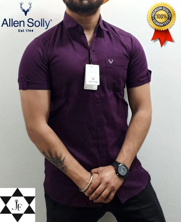 ALLEN SOLLY HALF SLEEVE  - White, XXL