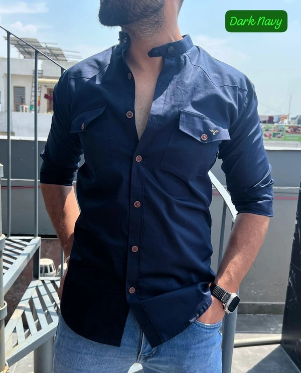 Stylish Men Shirts  - White, M