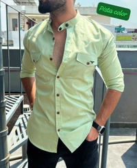 Stylish Men Shirts  - Red, L