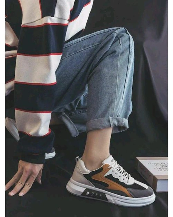 Zxx Black Casual Sneakers  - White, 9
