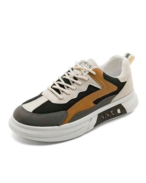 Zxx Black Casual Sneakers  - White, 8