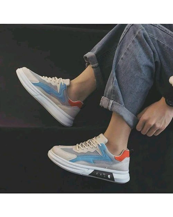 Zxx White Casual Sneakers  - White, 9