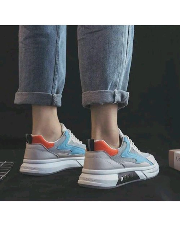 Zxx White Casual Sneakers  - White, 9