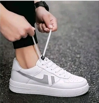 Relaxed Fashionable Men  Shoes - White, 10