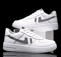 Relaxed Fashionable Men  Shoes - White, 10