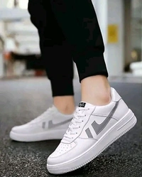 Relaxed Fashionable Men  Shoes - White, 9