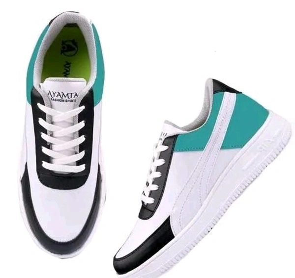 Fashionable Casual Shoes  - White, 10