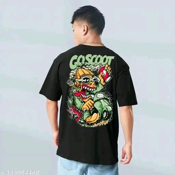 Over Sized T Shirt Printed  - Mine Shaft, S