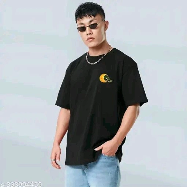 Printed Oversized T Shirt  - Mine Shaft, M