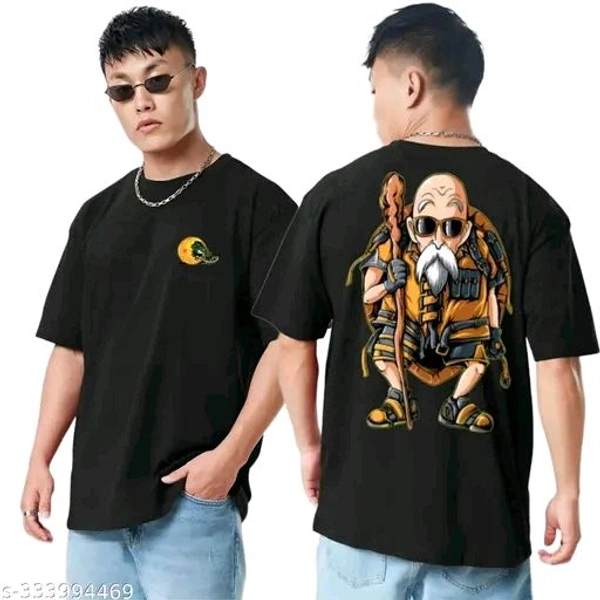 Printed Oversized T Shirt  - Mine Shaft, XL