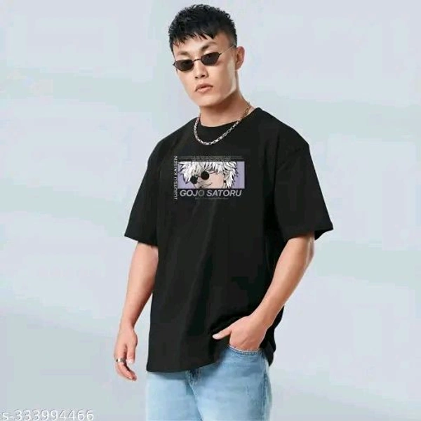 Printed Oversized T Shirt  - Mine Shaft, L