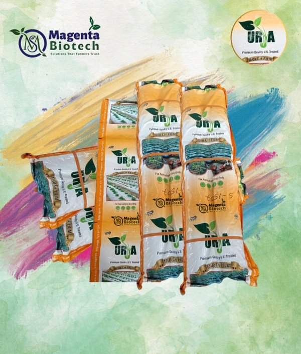 Magenta Biotech Urja Mulching Film 22 Micron 4 feet 400 Meter Roll by Magenta Biotech
