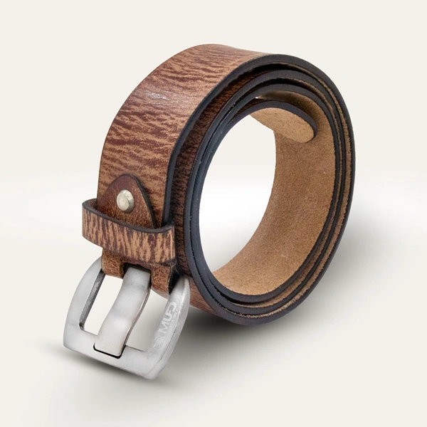 MUFD Genuine Italian Leather Belt For Man - Brown
