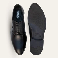 MUFD MEN'S OXFORDS SHOES - 42/8, Black, Slip-On