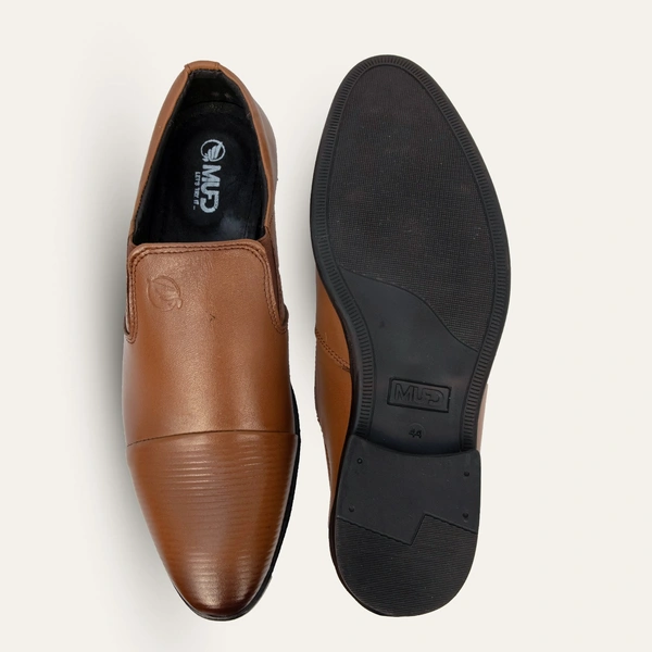 MUFD MEN'S OXFORDS Shoes - 44/10, Brown, Slip-On
