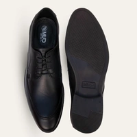 MUFD MEN'S OXFORDS SHOES - 41/7, Black, Slip-On