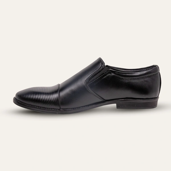 MUFD MEN'S OXFORDS SHOES - 44/10, BLACK, Slip-On