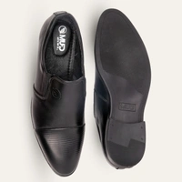 MUFD MEN'S OXFORDS SHOES - 44/10, BLACK, Slip-On