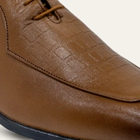 MUFD MEN'S OXFORDS SHOES - 41/7, Brown, Slip-On