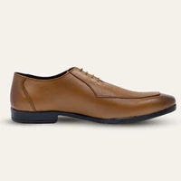 MUFD MEN'S OXFORDS SHOES - 41/7, Brown, Slip-On