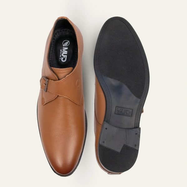MUFD MEN'S MONK STRAP  - 41/7, Brown, Slip-On