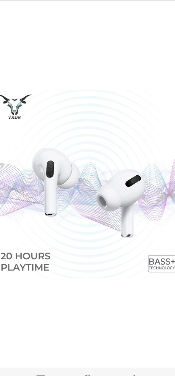 TXOR Senso V 1.0 TWS Earbuds - White