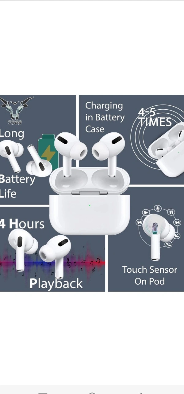 TXOR Senso V 1.0 TWS Earbuds - White