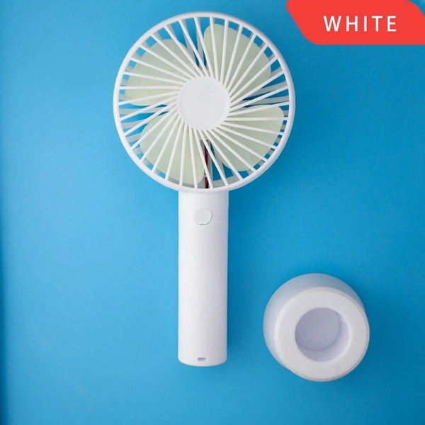 Rechargeable Portable Hand Fan - White