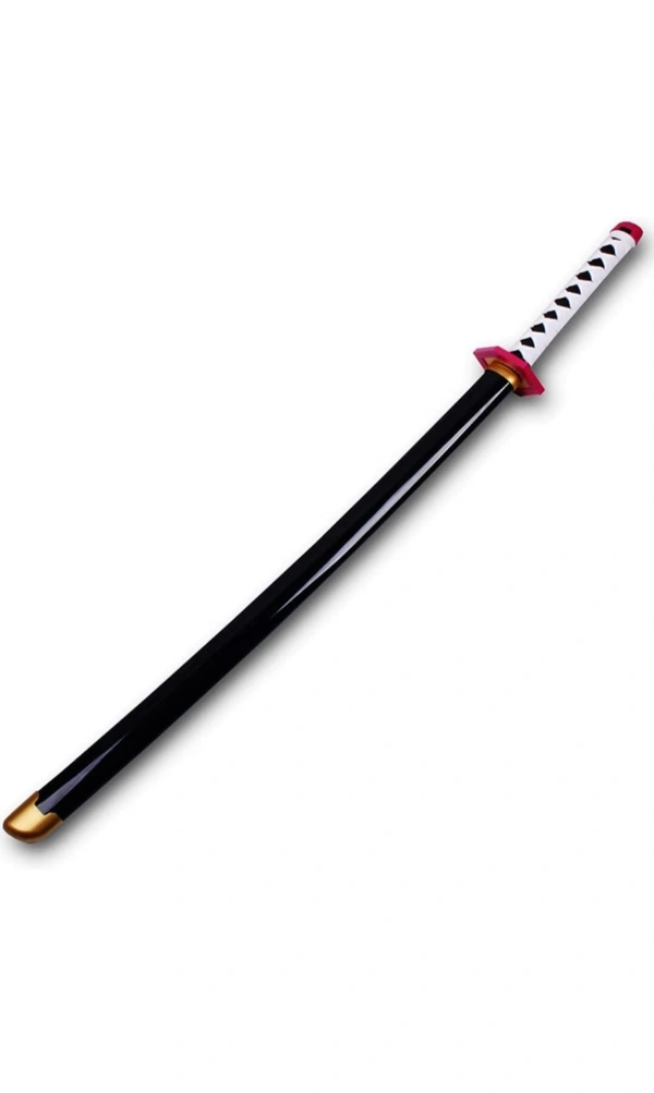 Demon Slayer Cosplay Wooden Katana Giyu Tomoika's Nichirin Blade 104 cm  - 104 cm