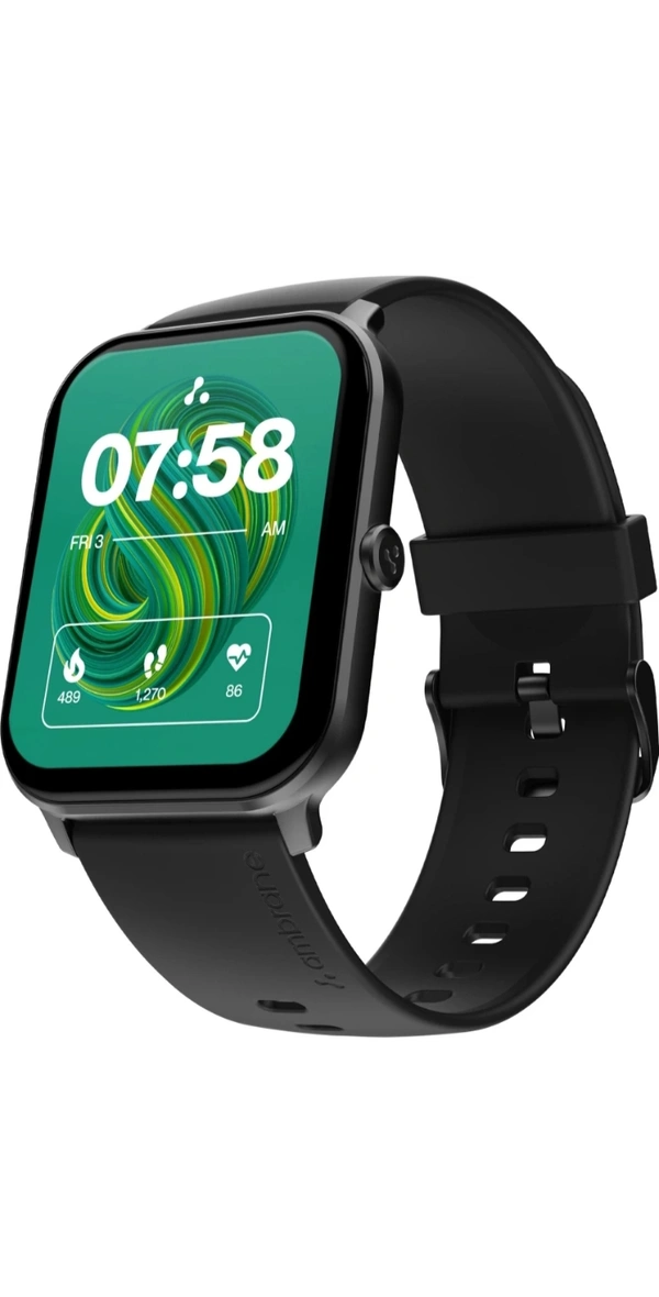 Ambrane Wise Glaze With 1.78 Amoled Display, Bt Calling,SPO2 Heart Rate Monitor SmartWatch 
