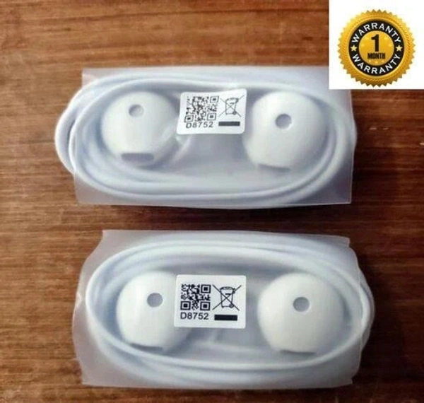 Vivo Earphones Pack Of 2 - White