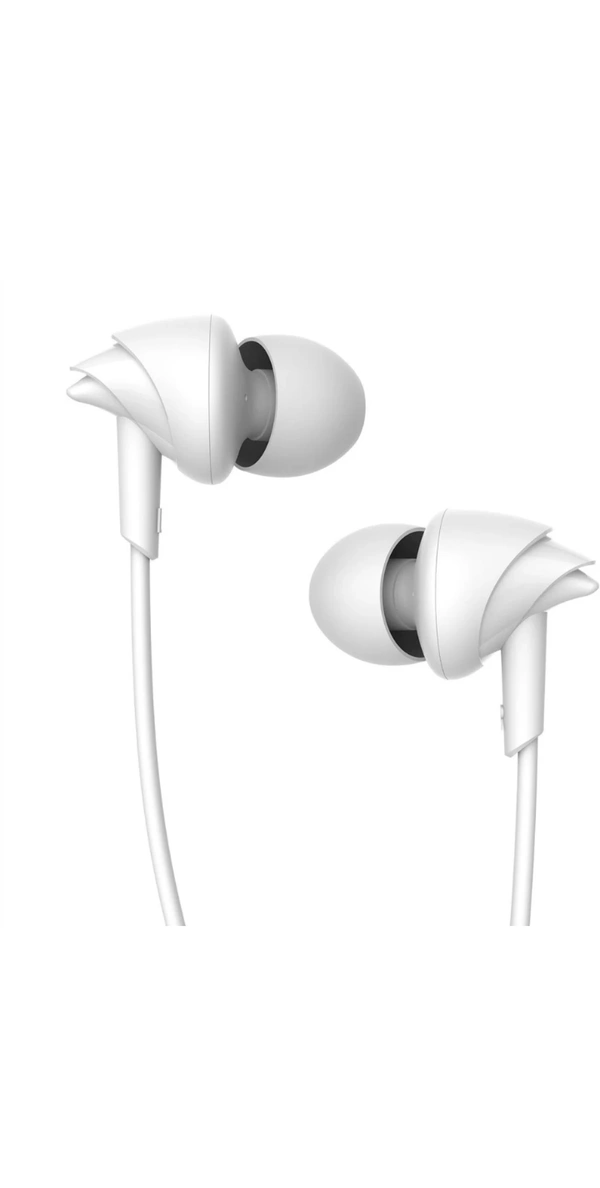 boAt bassheads 100 wired Headphone - White, Free Size