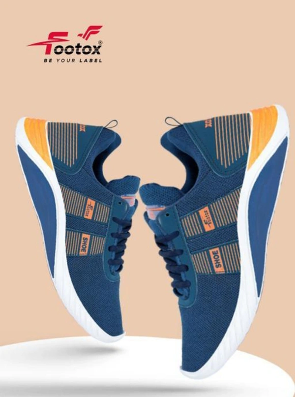 Footox Men Casual Shoes - Dark Blue, IND-5