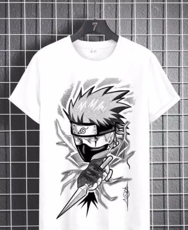 Anime T Shirt - White, S