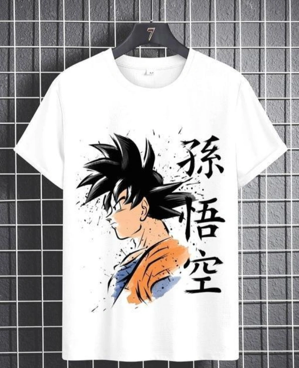 Dragon Ball Z Goku Anime T Shirt - White, S