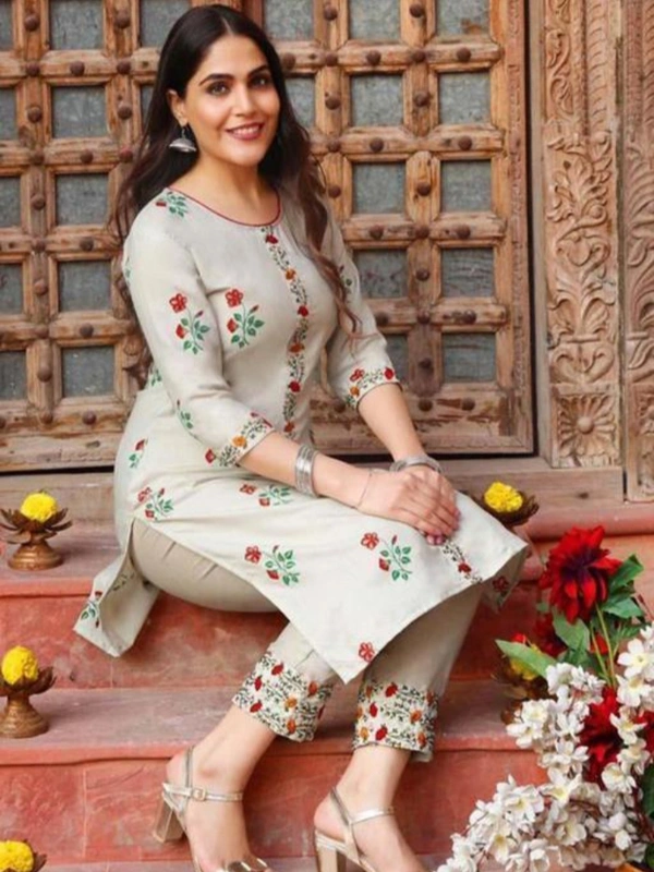 Women's Fashionable Kurta - Mercury, L